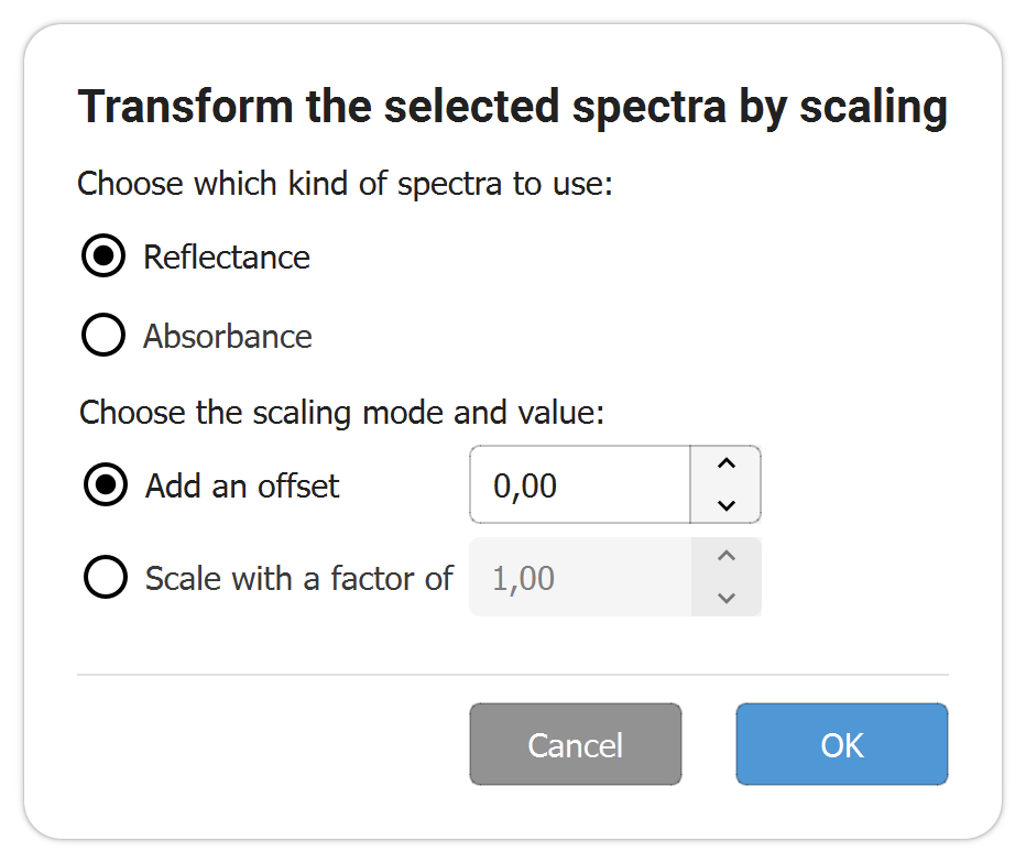 Spectra management - SP3Manager Manual